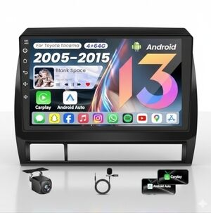 Toyota Tacoma 2005-2015 8core 32GB Car Radio Stereo 9" CarPlay GPS MSRP $180 NIB